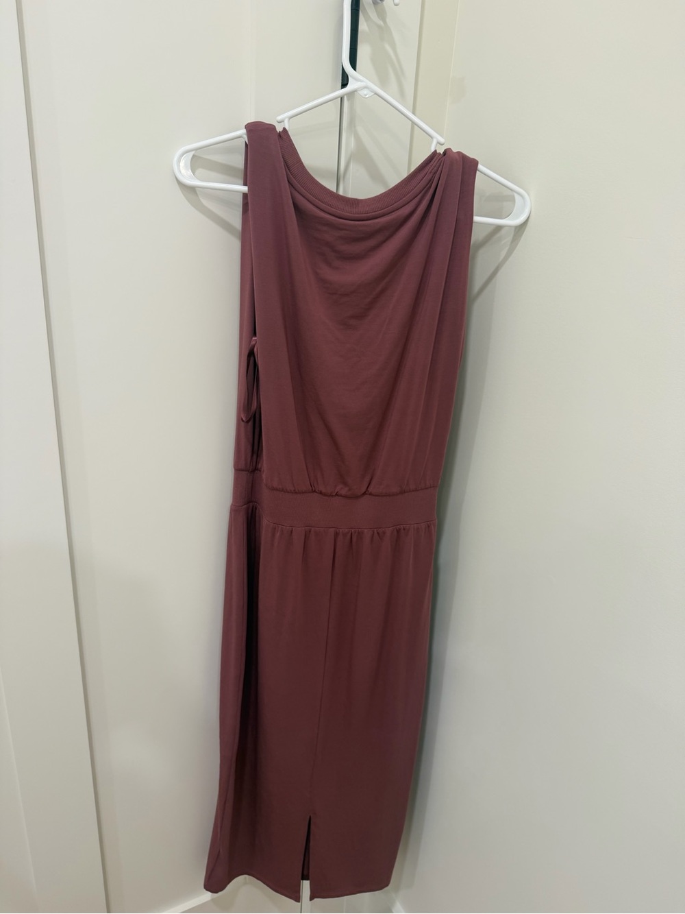 Women's Sleeveless Mauve Jersey Dress - Athleta